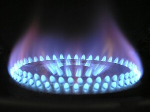 Flammes de gaz