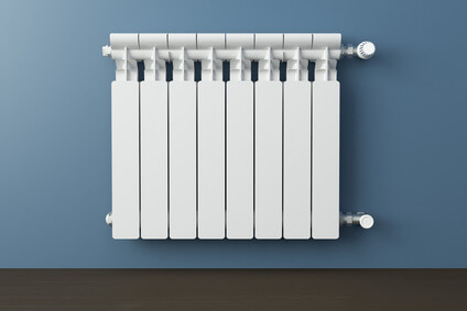Un radiateur en fonte